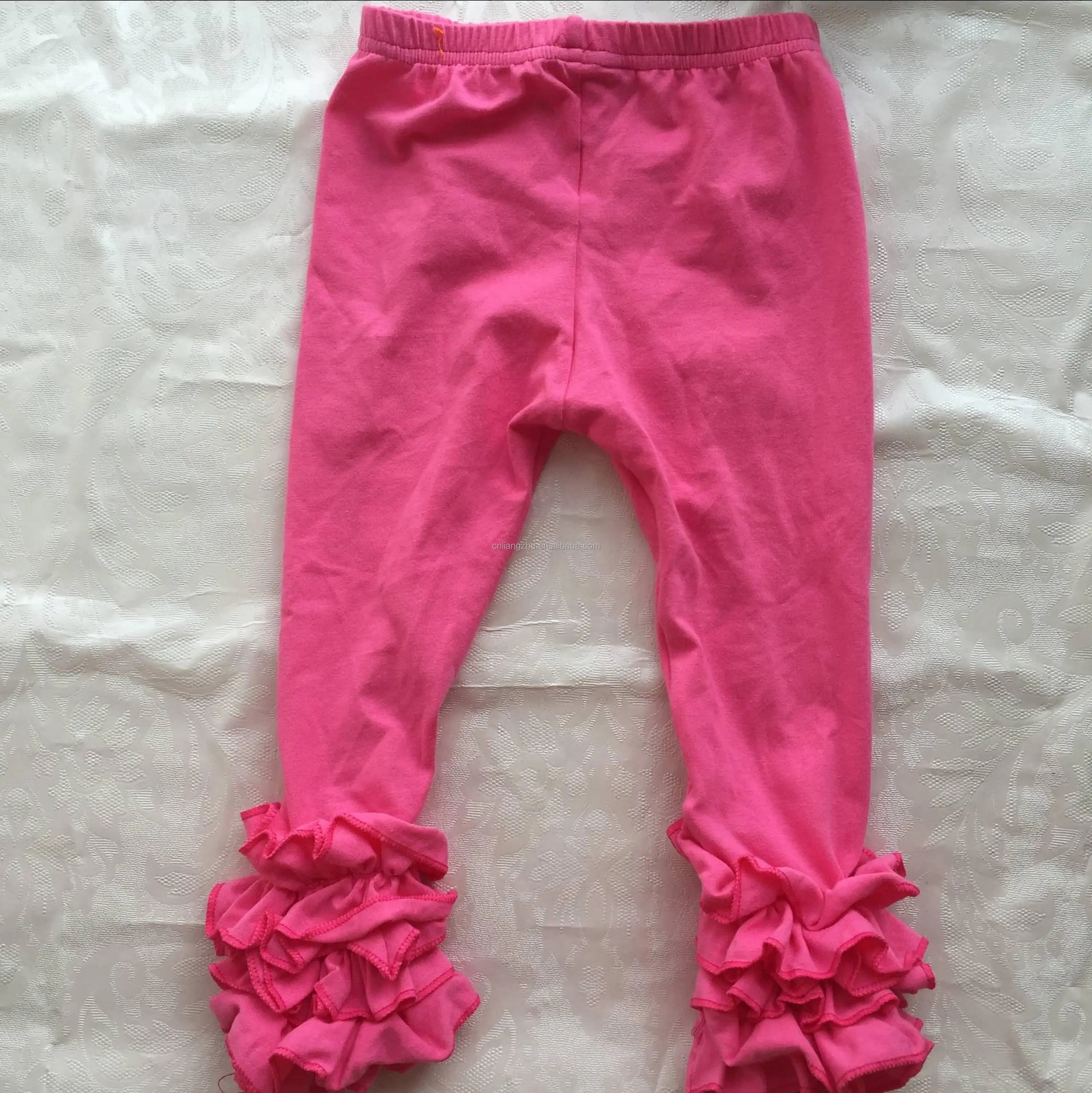 Yy56 Kids Brown Leggings Girls Ruffle Colors Icing Legging Royal