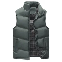 

2019 Hot Sell Down Puffer Vest Men Zipper Lightweight Jacket
