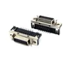 20 Pin Female Male Connectors Backshells 1.27mm Pitch Straight Interface to PCB SCSI Connectors
