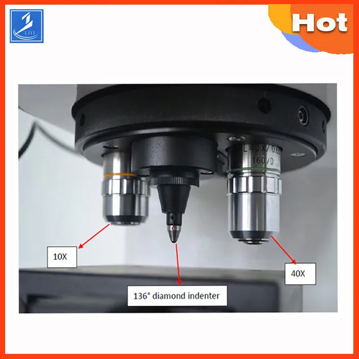 Hv1000 Diamond Vickers Hardness Indenter Tester Buy Diamond Hardness