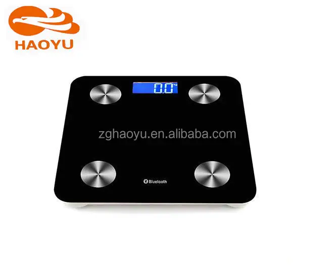 China Digital Bathroom Body Fat Weighing Scale with Bluetooth 180KG