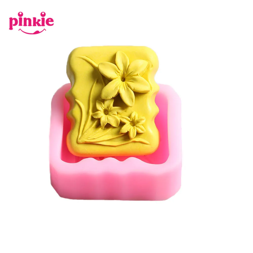 

China Supply Flower Soap Moulds Silicone, Random