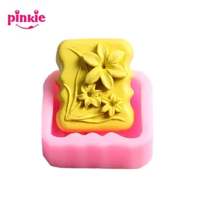 Image of China Supply Flower Soap Moulds Silicone