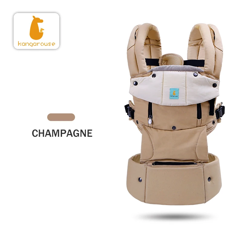 

KG-200 Breathable Baby Sling, Hip Seat Carrier, Ergonomic Baby Carrier, Grey