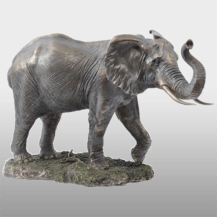 large metal elephant garden ornament