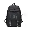 High school men's reflective color change outdoor backpack leisure students schoolbag backpack