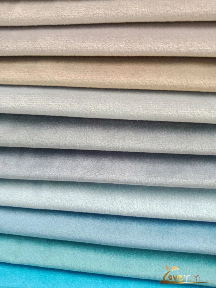 soft feeling velour 100% polyester  for Upholstery home textile Fabric