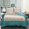 Patchwork Technics and 100% Polyester Material Home Goods Bedspread for Bed