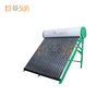 High absorption heat pipe compact heat pipe solar thermal system