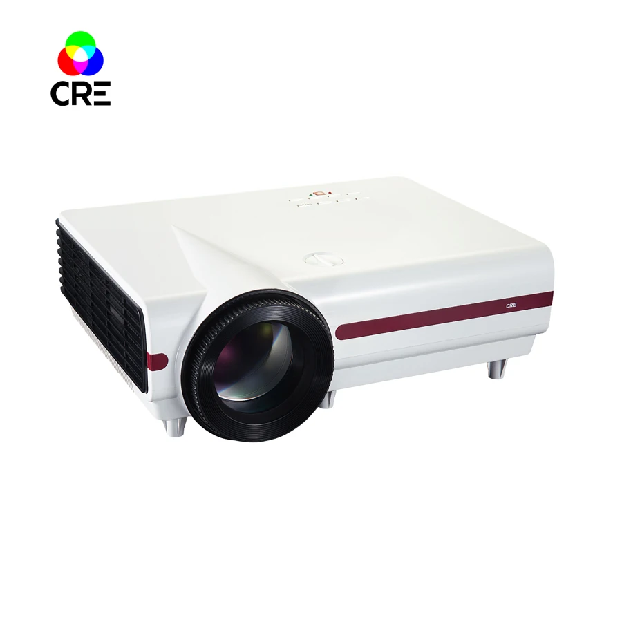 

Top 1280*800 resolution 1080p Android 6.0 wireless wifi led tv projector