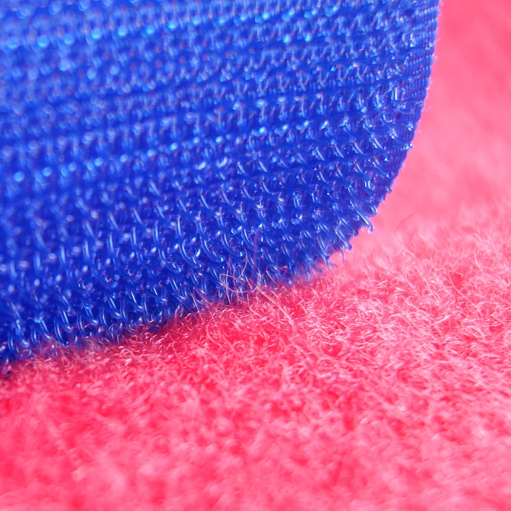 
WCA BSCI China JIARUN factory adhesive soft mop head 100% nylon loop fabric in roll 