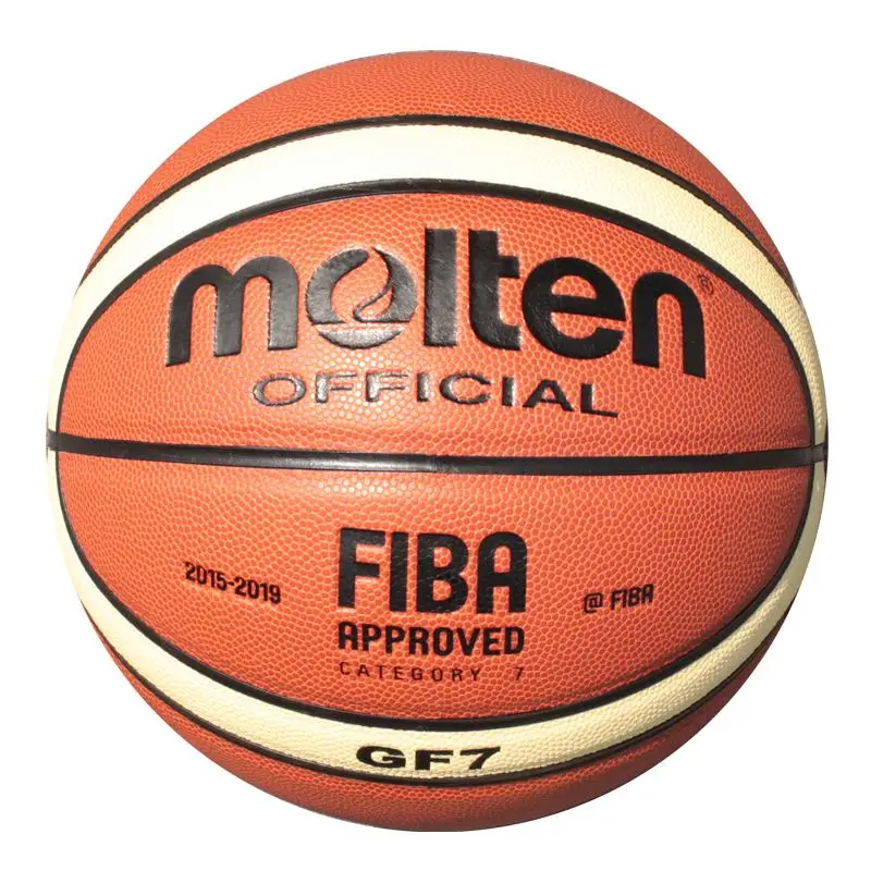 
PALLACANESTRO Size 7 Molten ball leather PU Molten GG7 GG6 basquet official size and weight custom printed basketball ball 