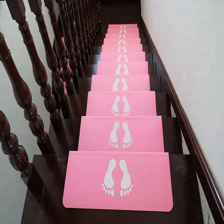 Oem Felt Self Adhesive Non Slip Stair Treads Rug Carpet Mat Lowes Custom Product On Alibaba