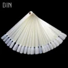 BIN 50pcs tips sets fan shape metal bolt axle nail tip color chart