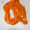 Orange HDPE fruit and vegetable mesh net bag packing