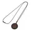 2pcs adjustable cord 25mm blank cabochon base setting for jewelry making necklace pendant try