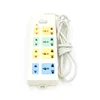 Industrial And Commercial 8 Outlets Power Strip With 6 Foot Long Power Cord