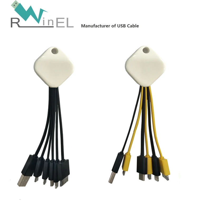 New Design 14CM Length Multi-Function Usb Charger Cable Made in China