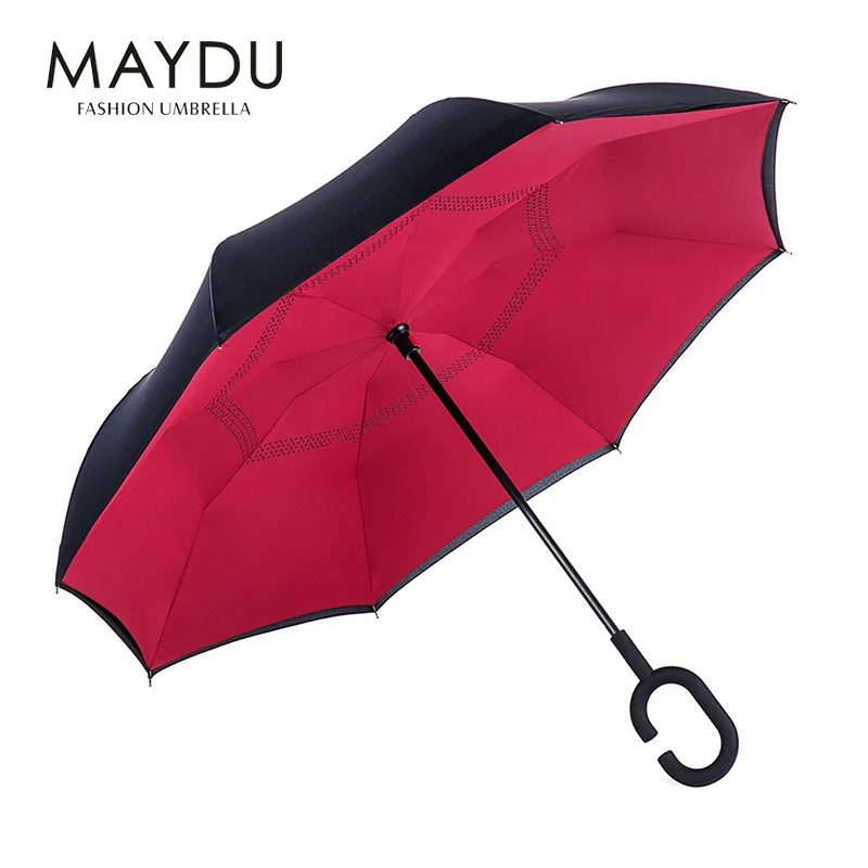 

Rose Pink cantilever umbrellas China MAYDU wholesale custom print