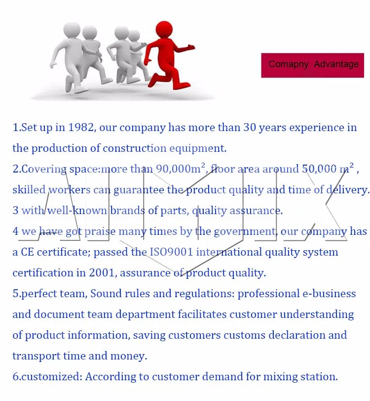 Cheap price of small weigh batching concrete mixerelectric motor cement mixer on sale