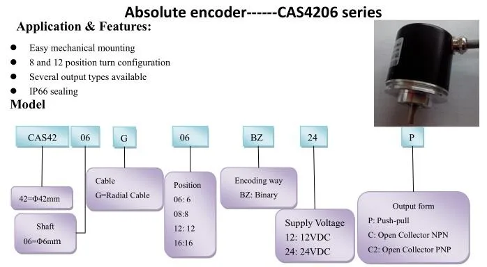 Cas 42. Энкодер cas42-6g12bz24c2. Canbus 2.0 Protocol Single-turn absolute encoder cas38 Series. Absolute encoder output binary code.