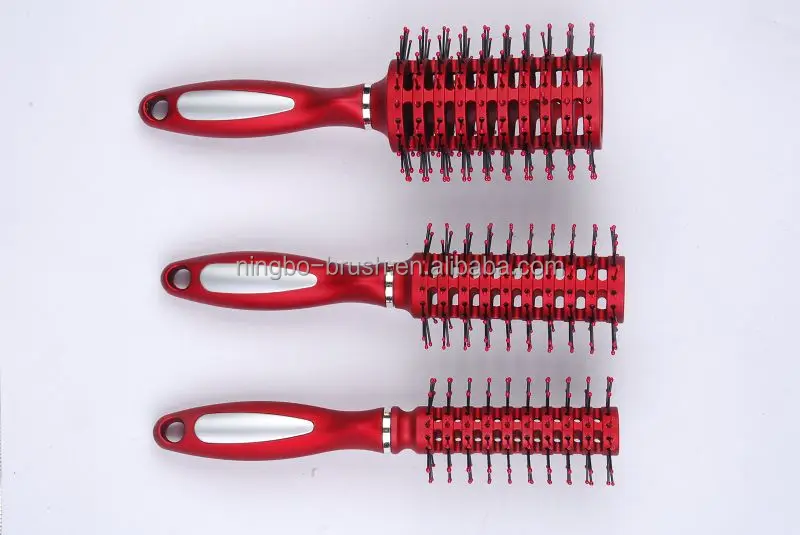 
Professional wholesale high quality beauty roller hair comb brush roll hairbrush care factory 