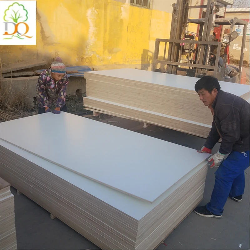 
4x8 furniture grade melamine paper faced plywood colours sheet in pakistan 