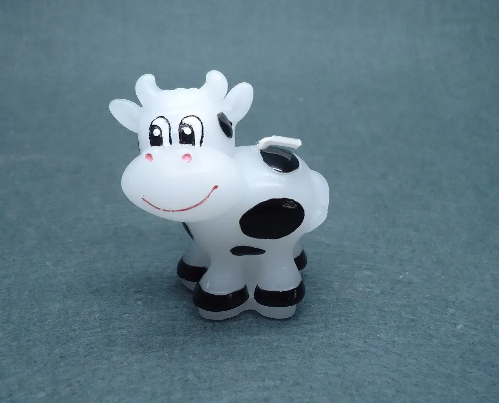 
Allite factory Creative Wedding/party decorative animal cow art candle 