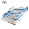 2016 Popular 6 Person Inflatable Water Floating island Inflatable Floating Bar With Tent Inflatable Water Game