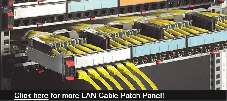 Plastic Horizontal Cable Managers for Ethernet Cabling