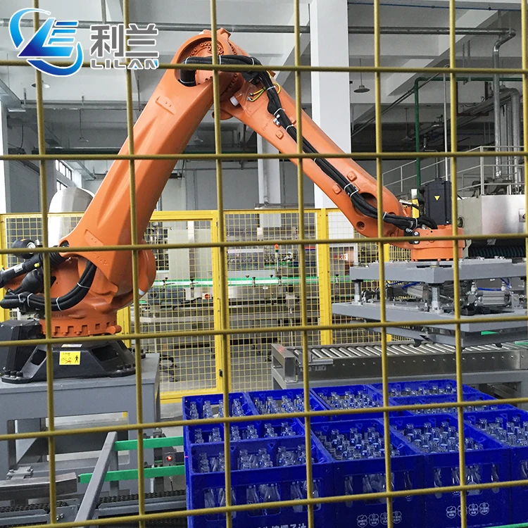 Automatic Carton industrial robot stacking machine for robotic application of packing bags and cartons boxes