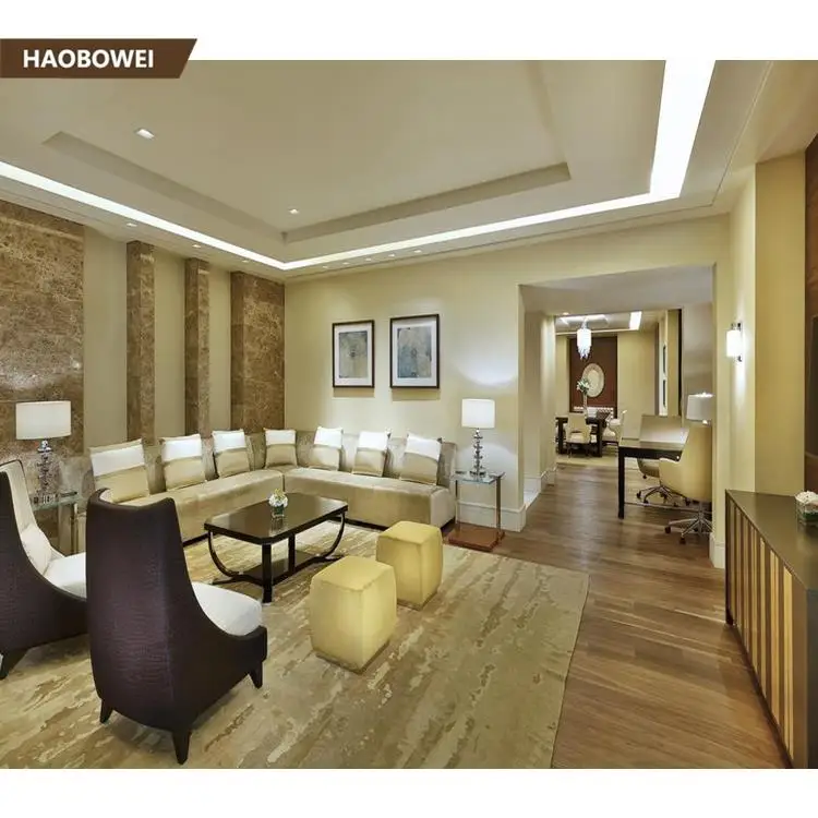 European style elegant sectional chair for hotel lobby