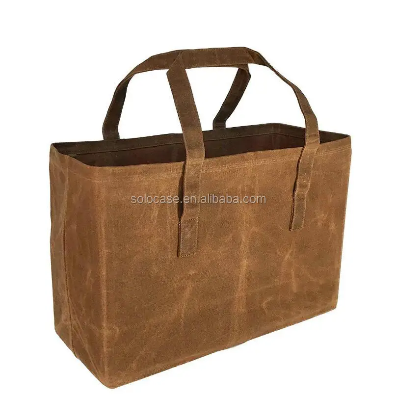 Caramel Brown Reusable Tote Bag