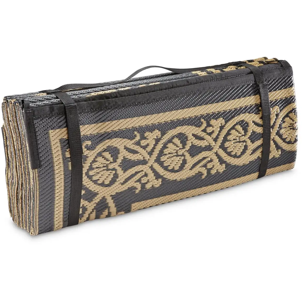 Rolled Woven Plastic Pp Portable Camping Mat/rug/carpet Picnic Mat