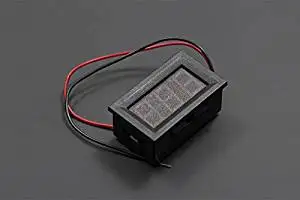 Angelelec DIY Open Source LED Voltage Meter Red,Standalone DC Voltage Meter Measures 3V-30V With 1% Accuracy Suited for Battery Level Display, Apply Two Wires on the Power Without Any Extra Circuit