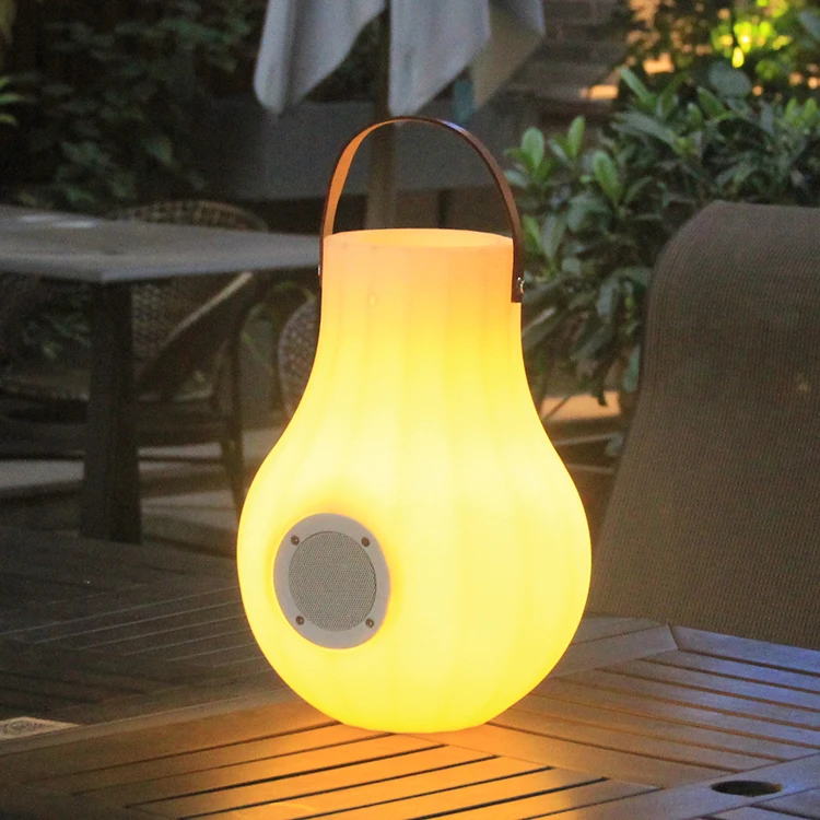 Custom Oem Portable Speaker Lamp With Wine Cooler Buy Speaker Lamp