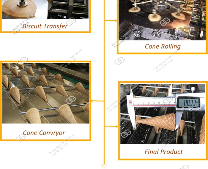 Automatic Ice Cream Cone Making Machine Production Line Buy Automatic
