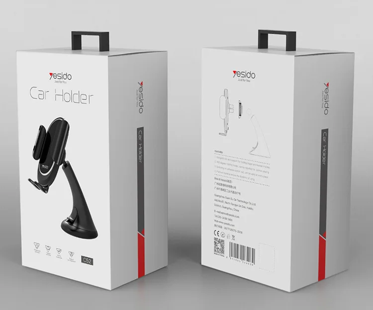 Newest Arrival 360 Angle Adjustable Car Phone Mount Stand 4 - 7 Inch Car Holder Mobile Phone