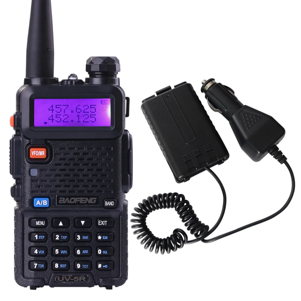 

Baofeng UV-5R Walkie Talkie with Car Charger Baofeng UV5R, Black,yellow,blue,red,camouflage