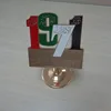 hotsale 1971 design gold metal stand trophy for UAE national day desk decoration