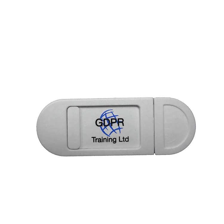 

OEM Logo White Round Plastic Webcam Cover For Phone And Laptop Protect, Black or white or customizable