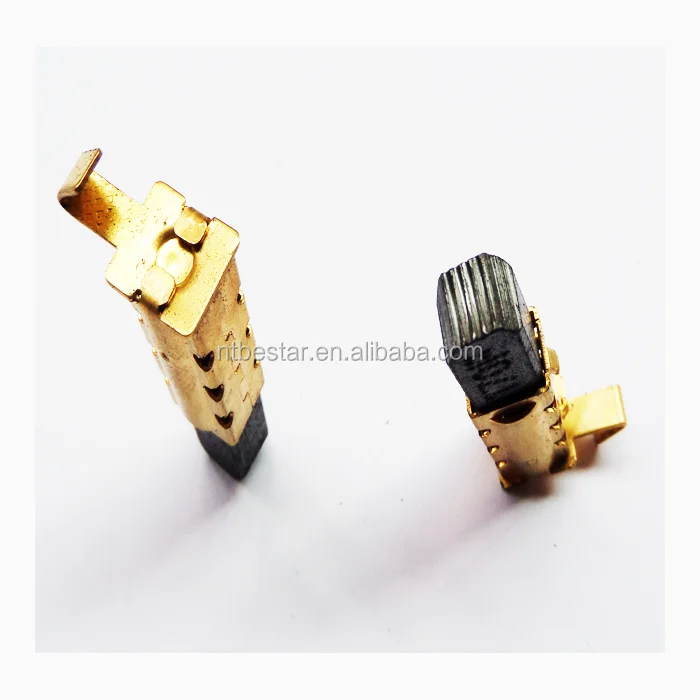 
chinese new graphite carbon brush with holder HT170F 6*8*14 carve characters 