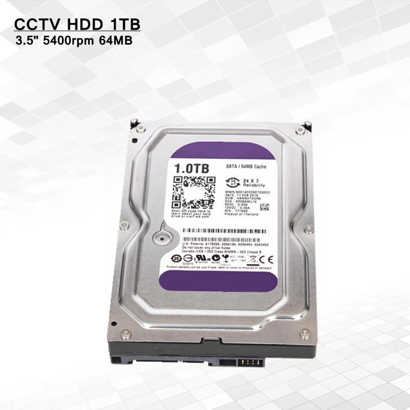 

3.5'' SATA 1tb hard drive 5.4K refurbished 1 tb hdd for CCTV, N/a