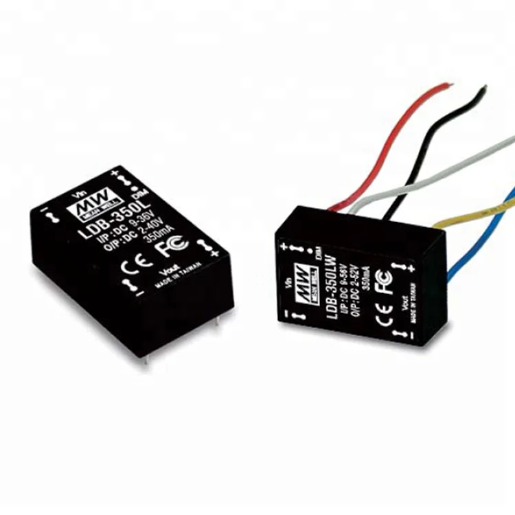 Meanwell Constant Current 600mA PWM Dimming LED Driver LDB-600L