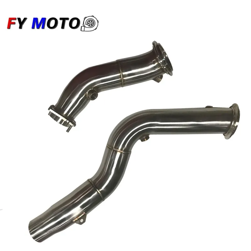 Stainless Steel Exhaust Downpipe For Bmw F80 F82 M3 M4 S55 14+ - Buy ...