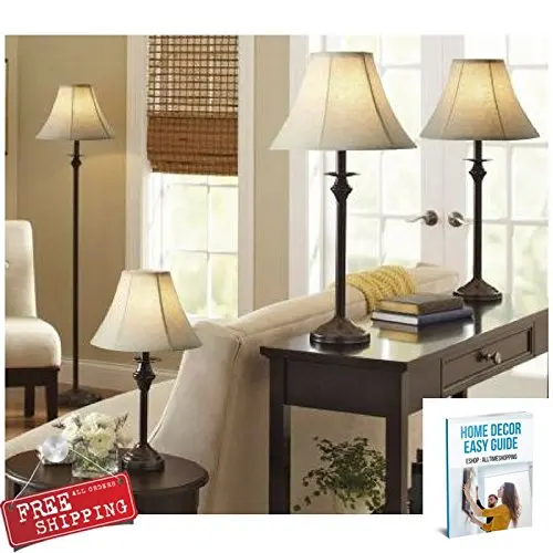 tall side table lamps