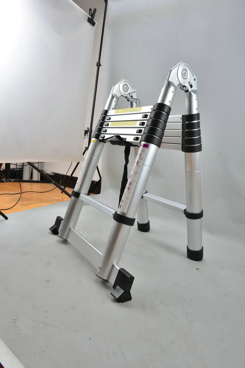 3.2m New Designed Aluminium Telescopic Extendable Step Ladders For Sale