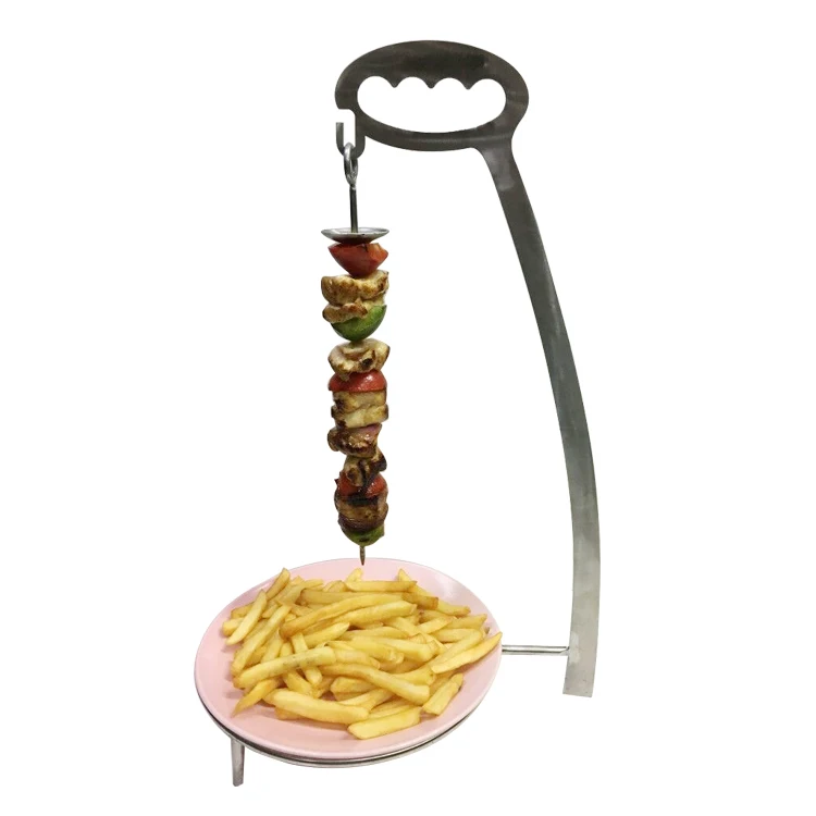 Espetada Hanging Kebab Stand Case Of 24 Hanging Kebab Skewer Holder For