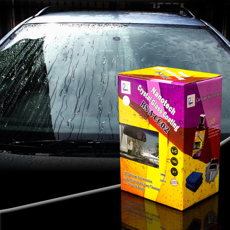 

100ml nano liquid glass super hydropobic glass coating water repellent and self cleaning coating for car windshield