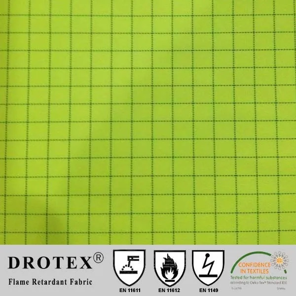 300D polyester FR fabric